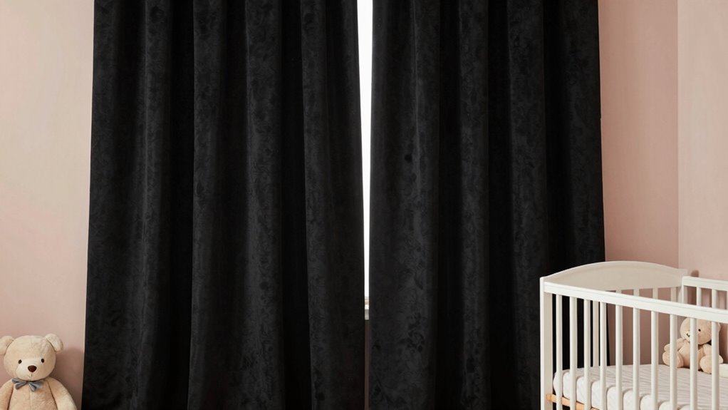 dark calming sleep environment