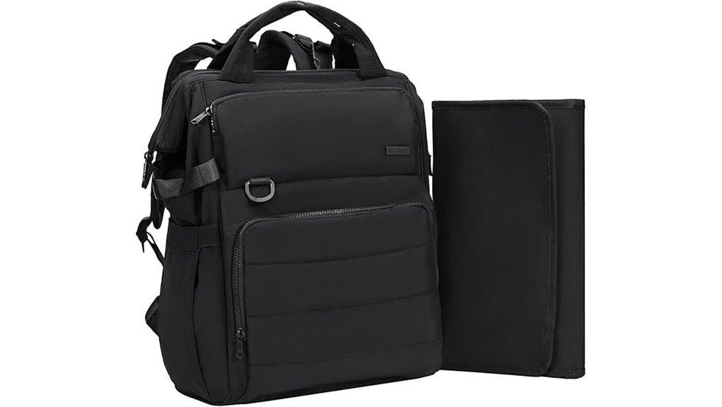 diaper backpack with accessories