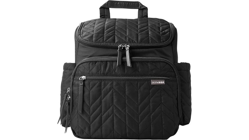 diaper bag backpack with pad