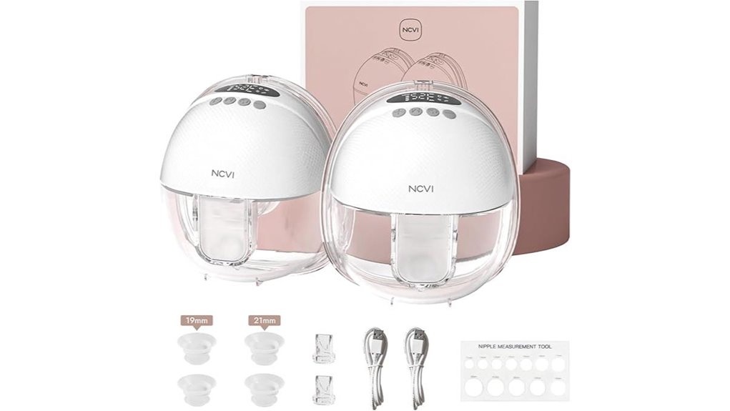 double breast pump kit
