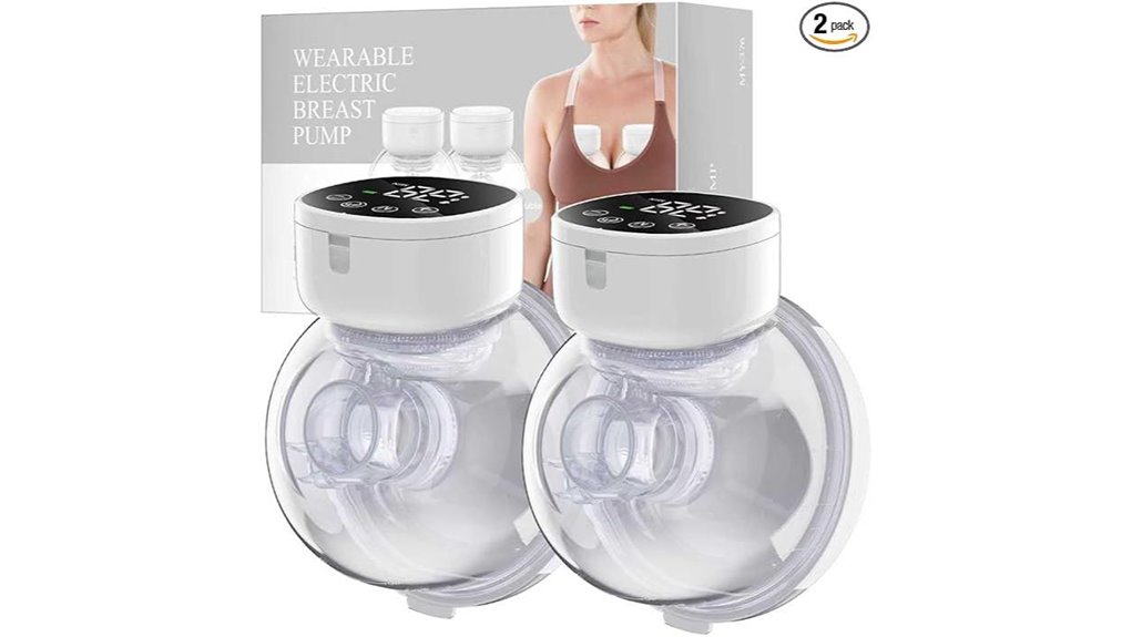 double wearable breast pump