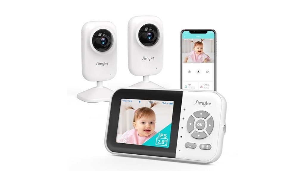 dual camera baby monitor