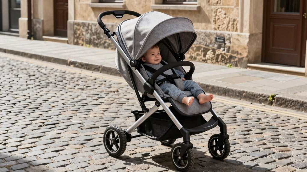 durable wheels strong suspension