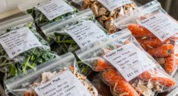 effective freezer meal labeling