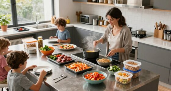 efficient family meal preparation