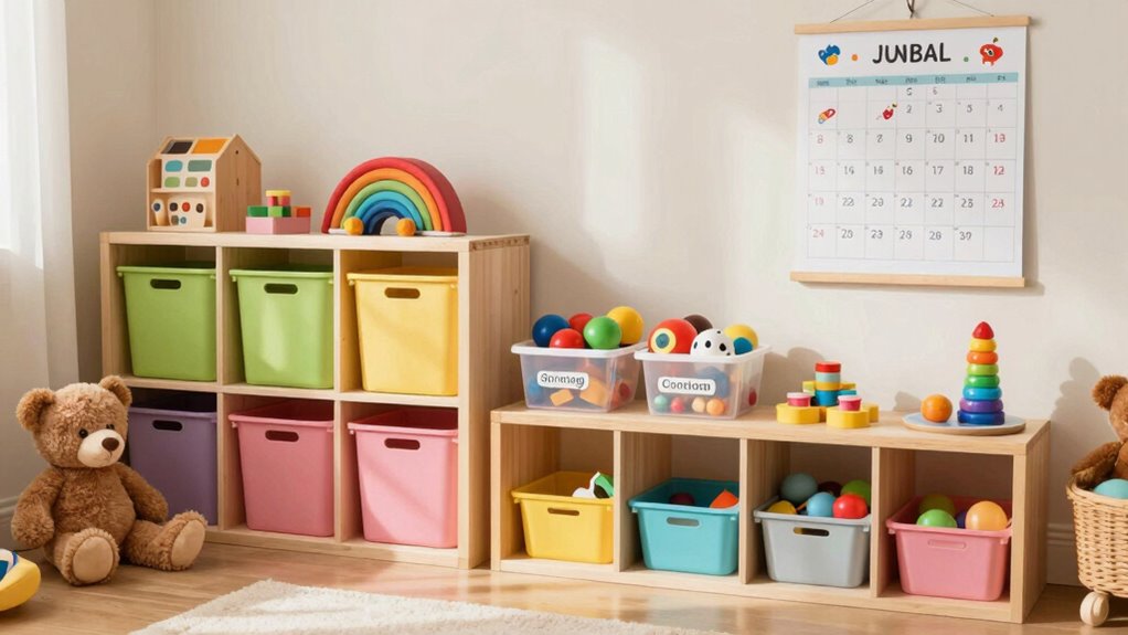 family friendly toy management plan