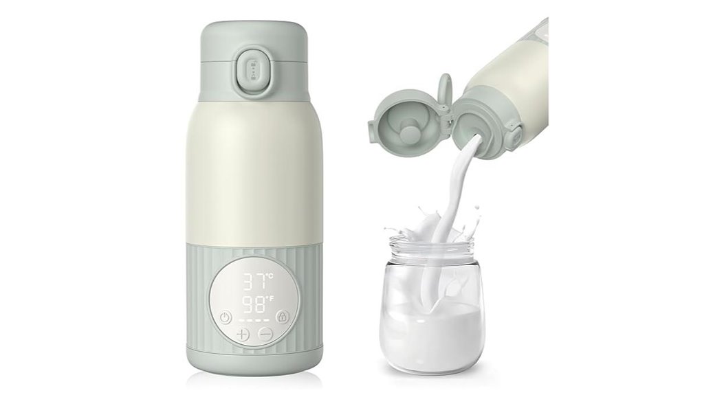 fast portable bottle warmer