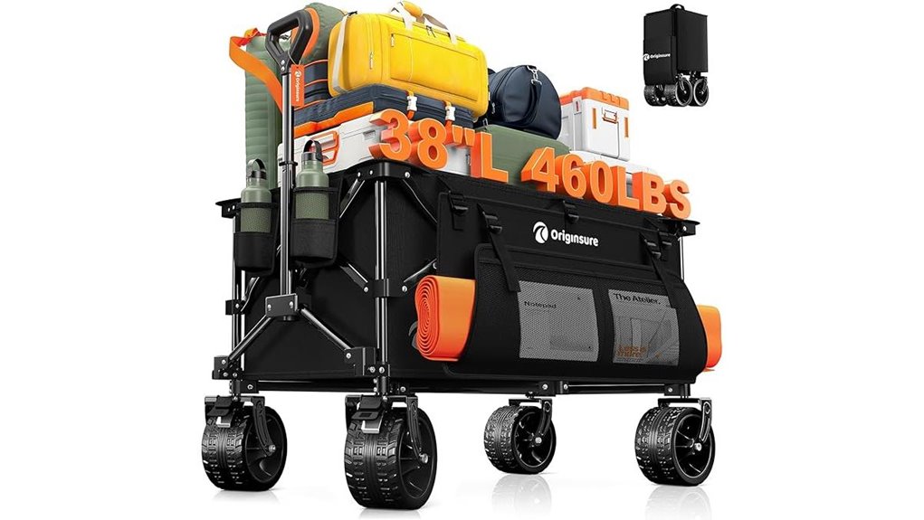 foldable 38 inch wagon