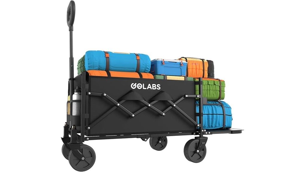 foldable wagon with high capacity