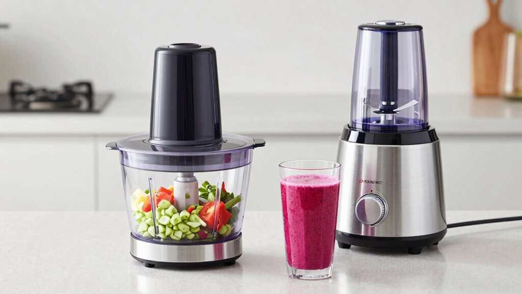 food processors cut blenders puree