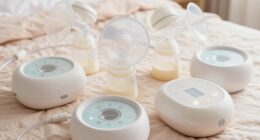 gentle suction breast pumps