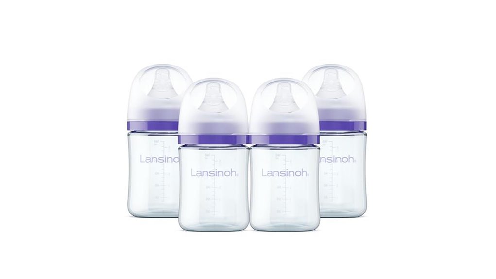 glass baby bottles 4 pack
