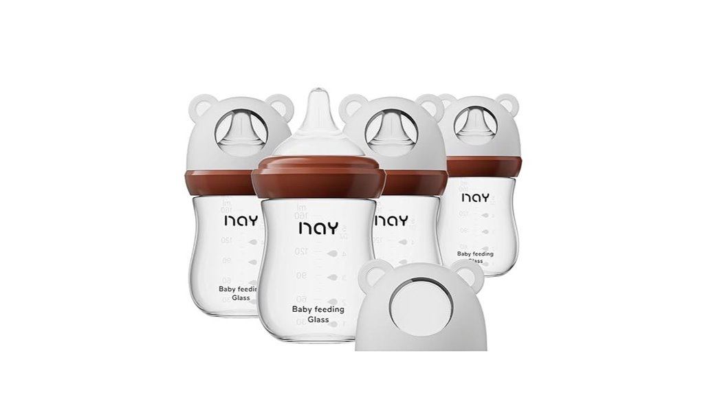 glass baby bottles pack