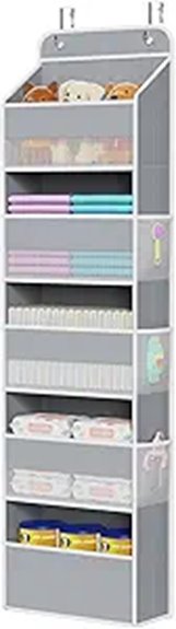hanging nursery closet organizer
