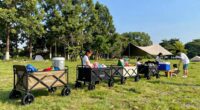 heavy duty camping wagons