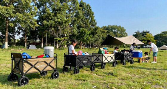 heavy duty camping wagons