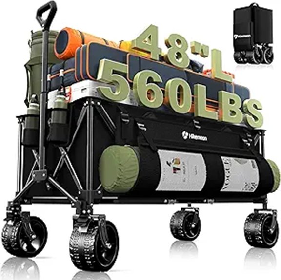 heavy duty collapsible beach wagon