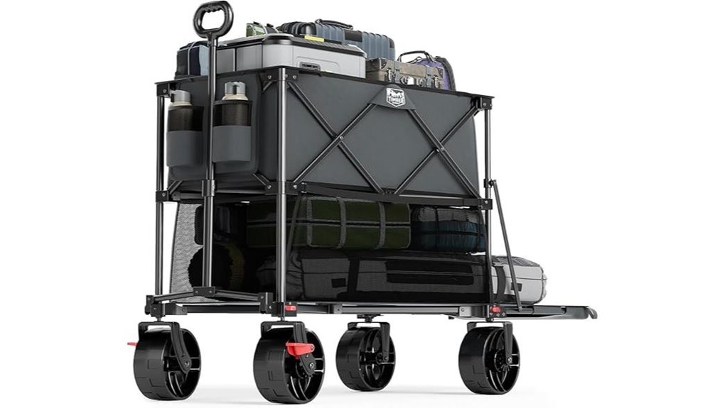 heavy duty folding wagon