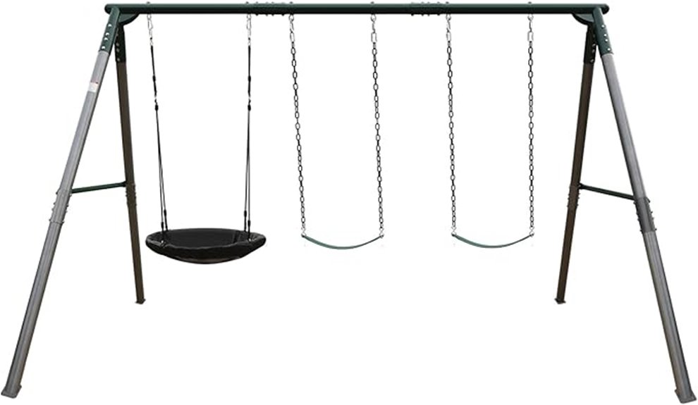 heavy duty outdoor swing