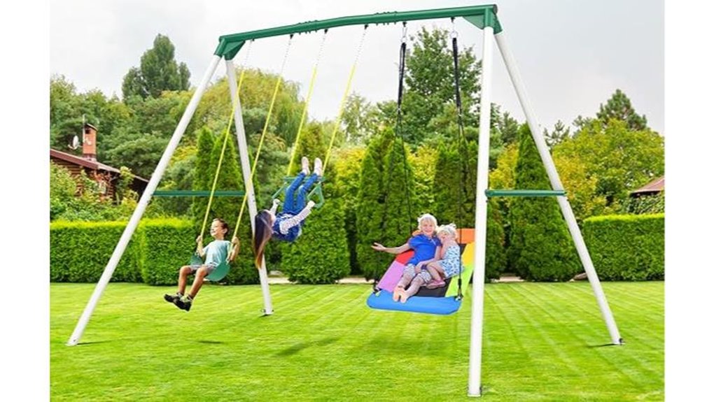 heavy duty outdoor swing