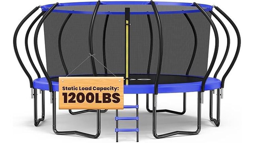 heavy duty outdoor trampoline