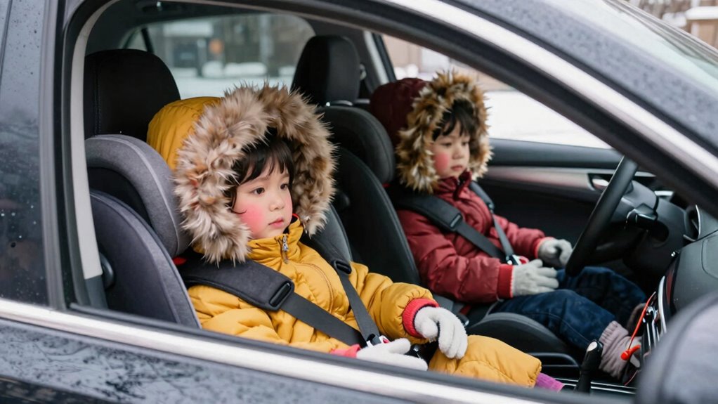 hidden winter car seat coats