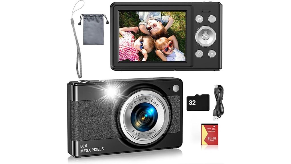 high resolution kids camera