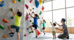 indoor climbing improves motor skills