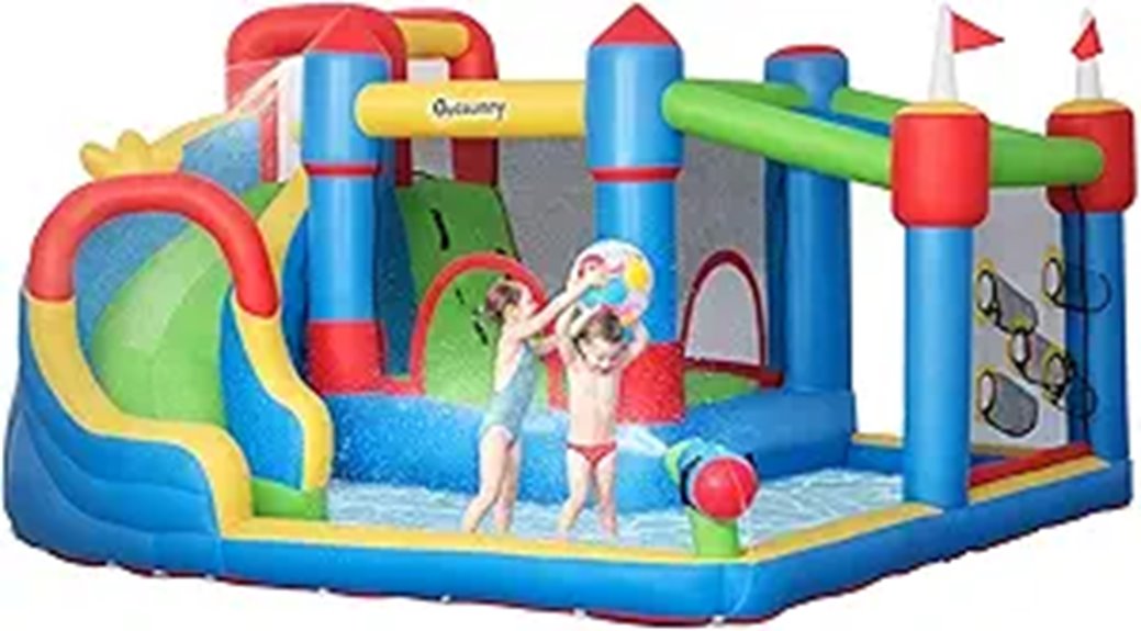 inflatable water slide