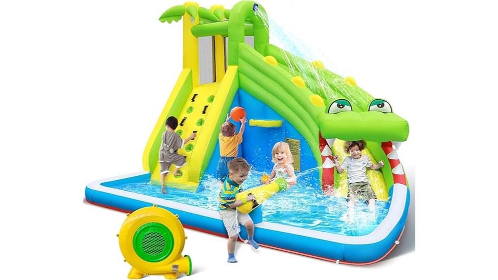 inflatable water slide