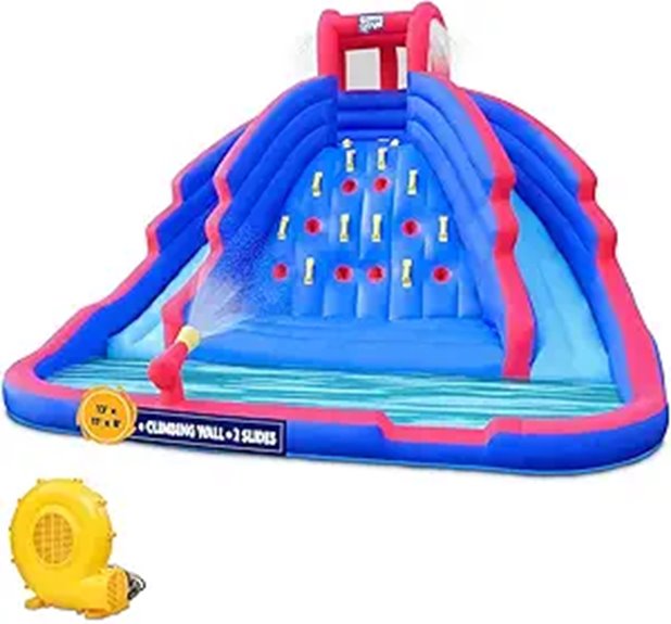 inflatable water slide park
