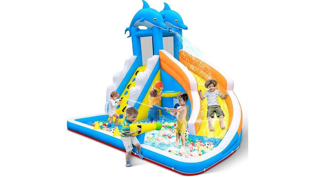 inflatable water slide