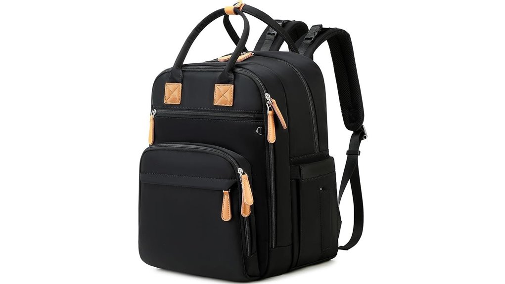 insulated pocket diaper backpack