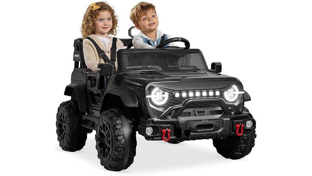 kids 24v 2 seater car
