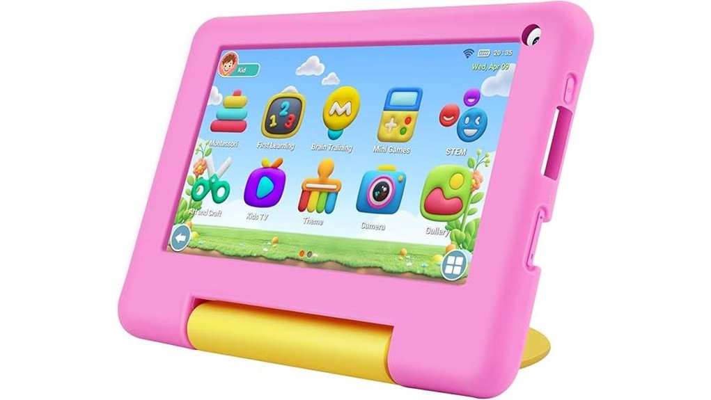 kids 7 inch educational tablet