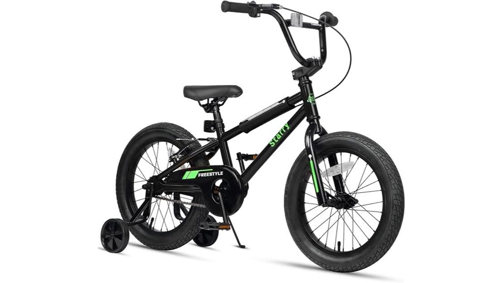 kids bmx bike with training wheels