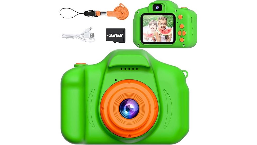 kids camera with 1080p