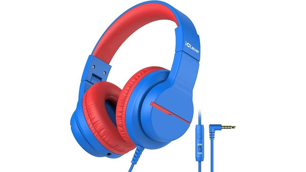 kids headphones with microphone