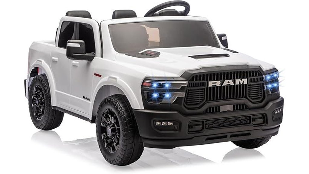 kids licensed ram truck