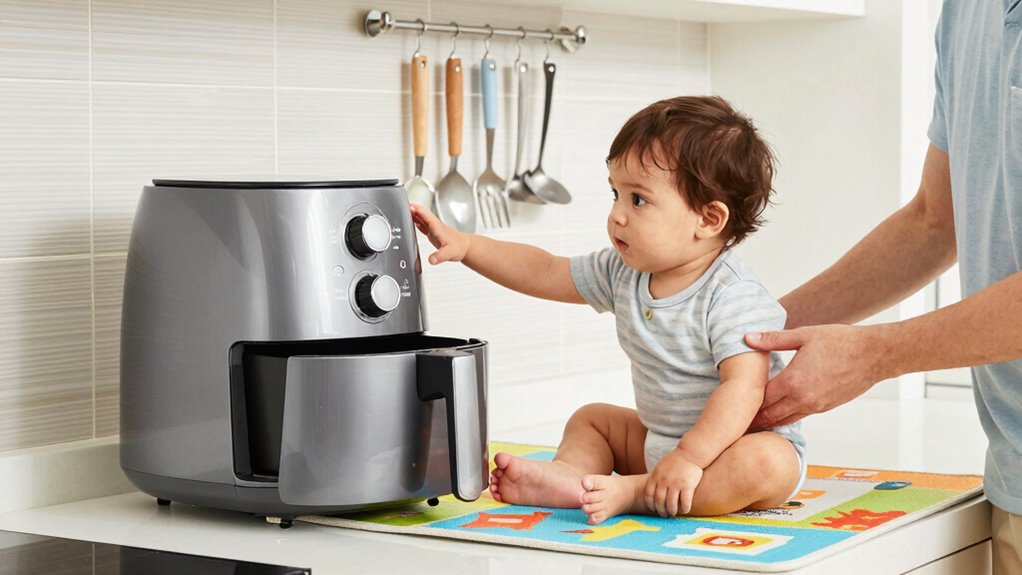 kitchen safety boundaries enforcement
