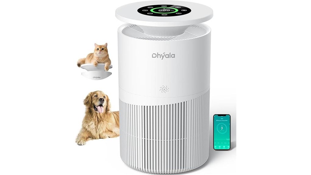 large wifi hepa purifier