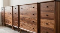 luxury solid wood nursery dressers