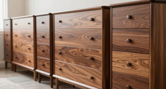 luxury solid wood nursery dressers