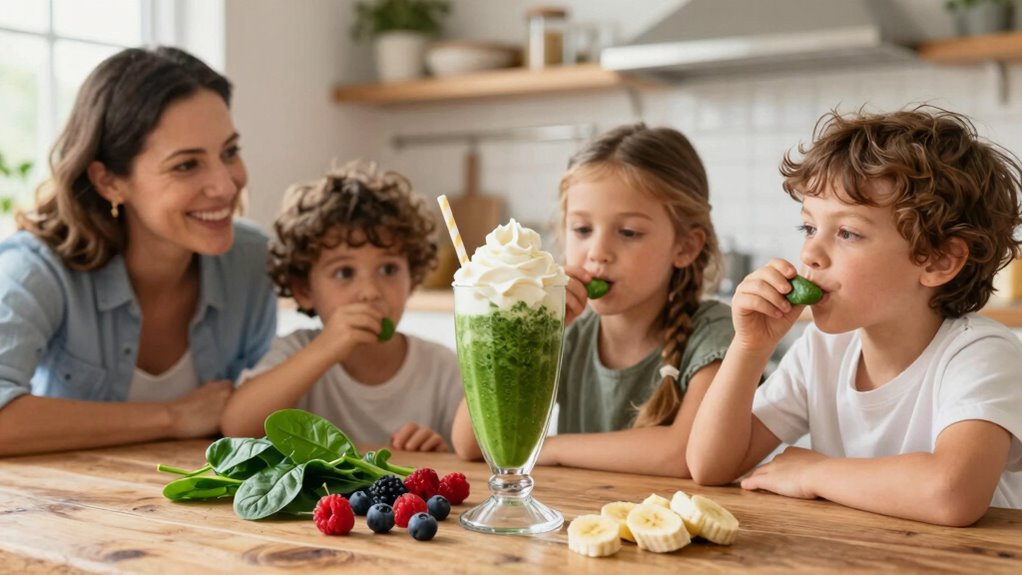masking veggies in smoothies