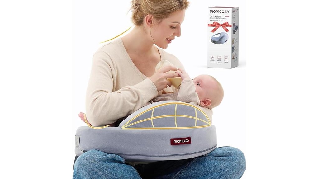 memory foam nursing pillow