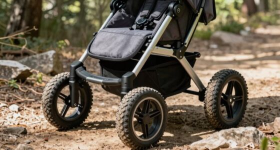 off road stroller features