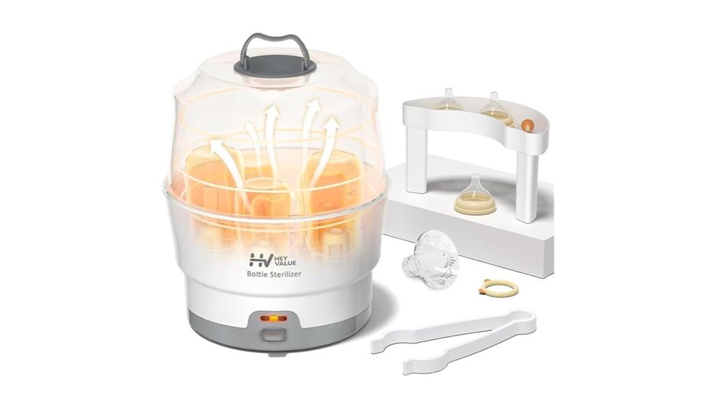 one touch sterilizer operation