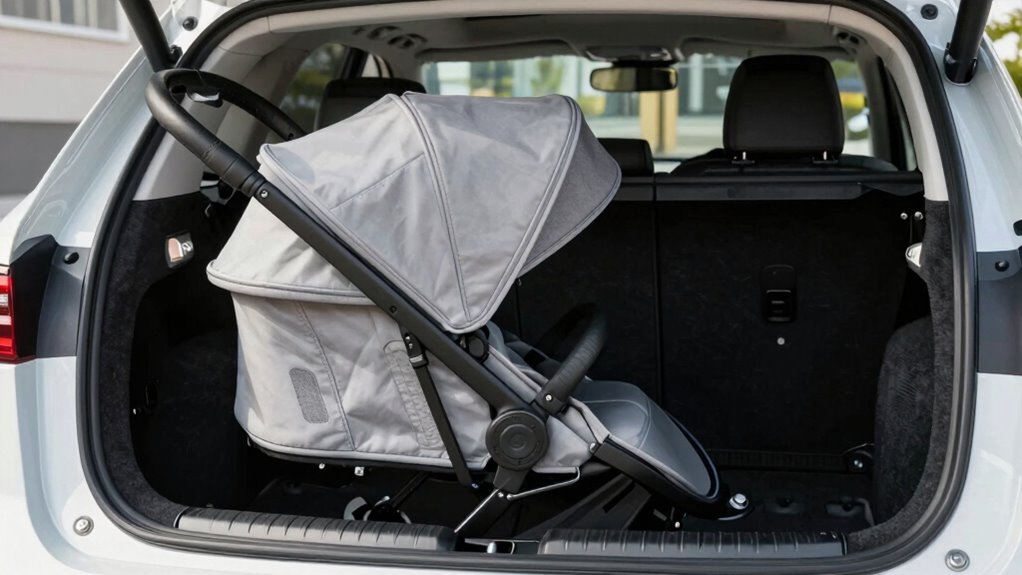 optimize stroller trunk fit