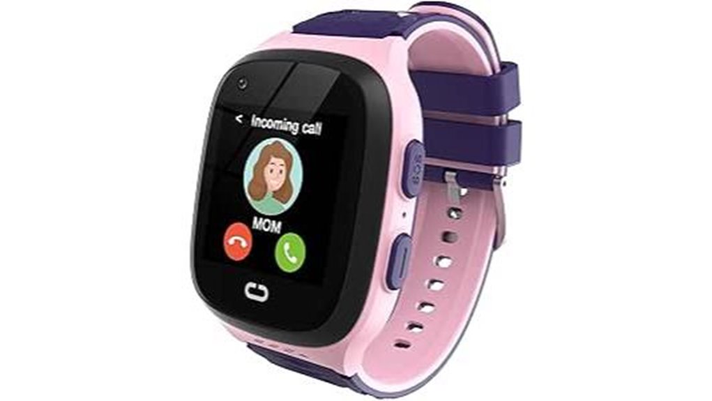 pink kids 4g watch