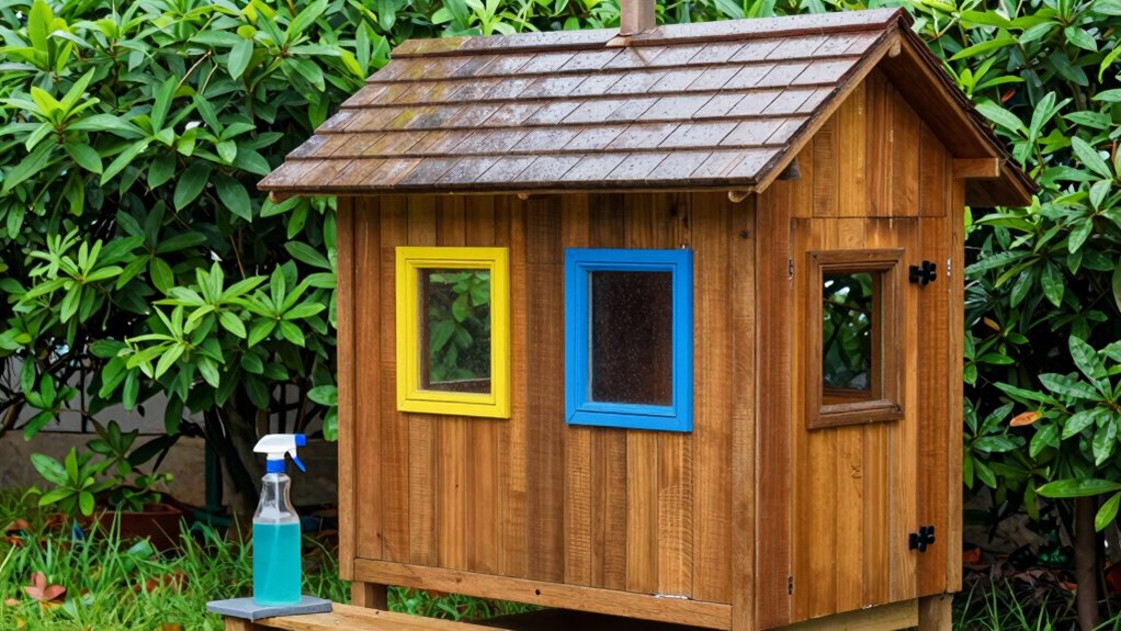 playhouse maintenance and protection